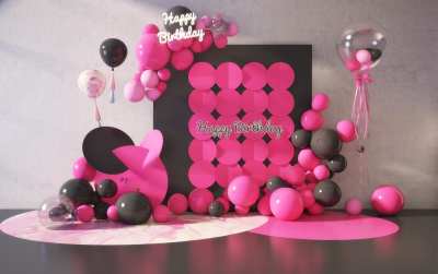 现代美陈3D模型下载